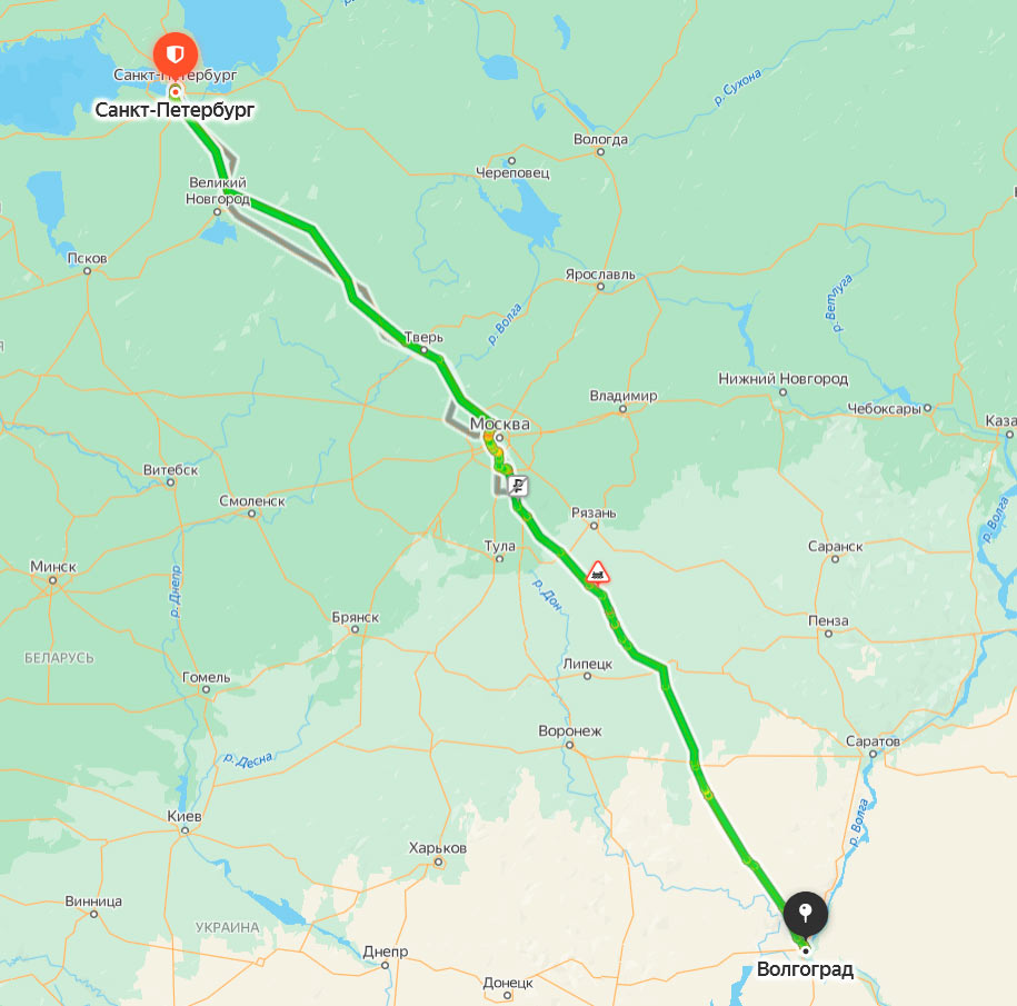 от волгограда до санкт петербурга на машине по времени (91) фото